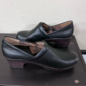 BOC Black Mules Clogs Sz 9